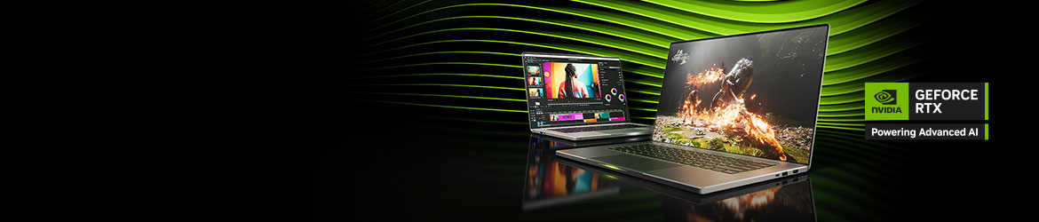 Game Changer Powered by NVIDIA Blackwell, GeForce RTX™ 50 Series Laptop GPUs bring game-changing capabilities to gamers and creators.