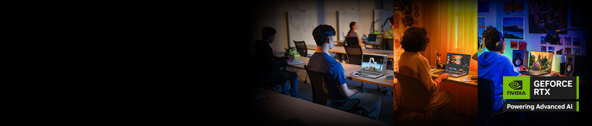 Campus. Craft. Compete. Experience faster workflows, smarter tools, and immersive gameplay—driven by NVIDIA AI and RTX 50 Series graphics.