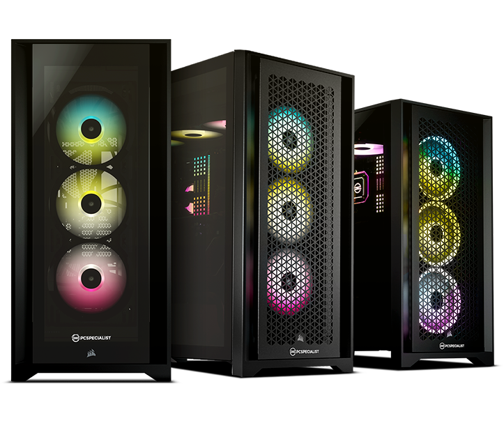 PCSPECIALIST Corsair Case for Gaming