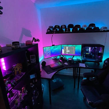 Gaming PC setup