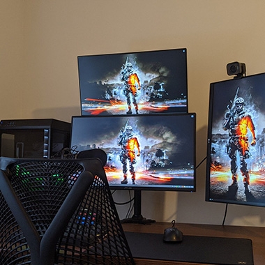 Gaming PC setup