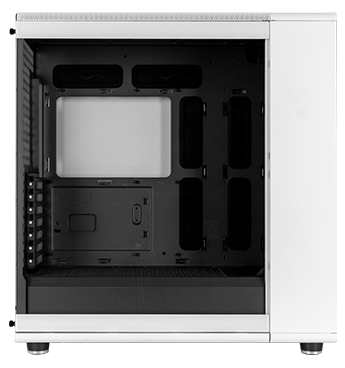 White Gaming PC Case
