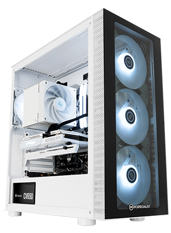 Luna White Gaming PC