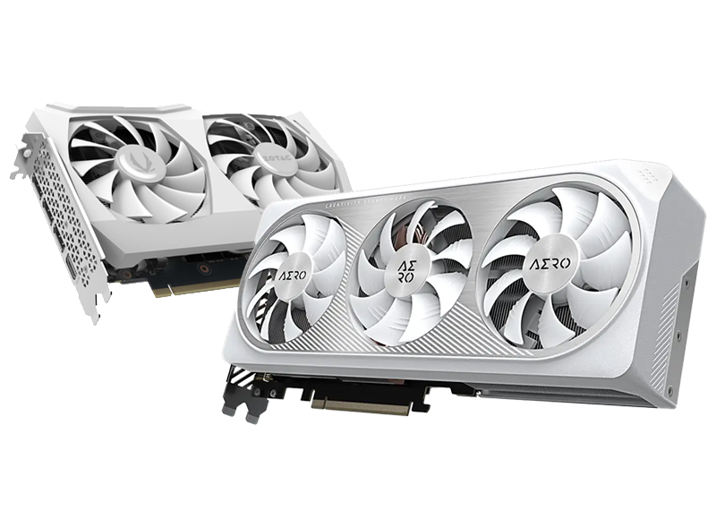 White gaming GPUs