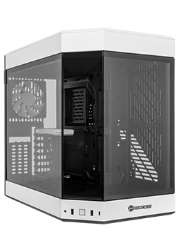 White Gaming PC Case