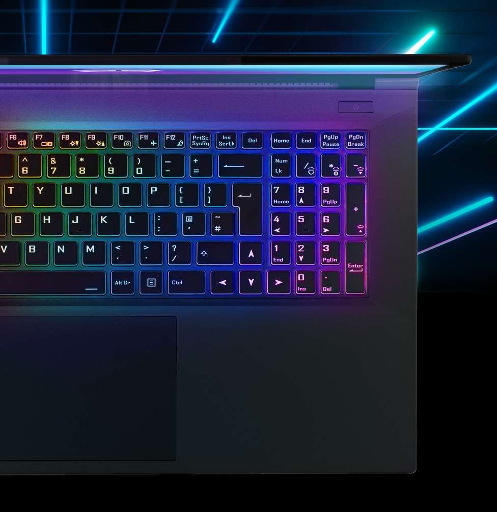 gaming laptop keyboard